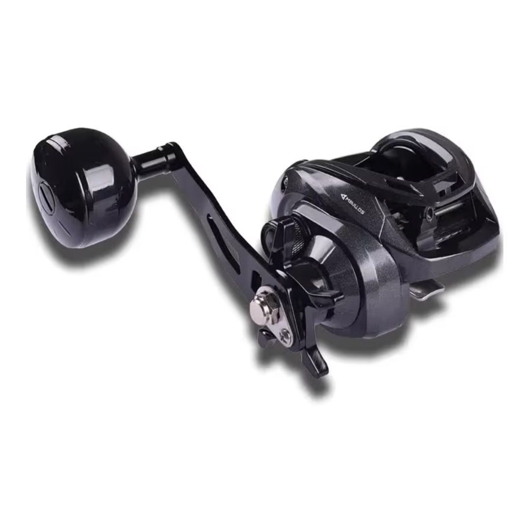 ☆Decrk 海水釣りベイトキャスティングリール 右ハンドル シングル