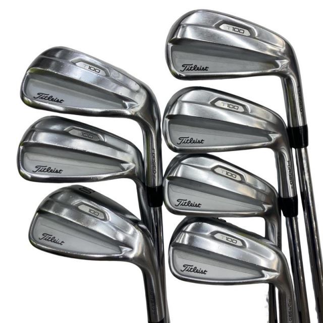 中古】 タイトリスト Titleist T100(2021) 7S アイアンセット IR NS