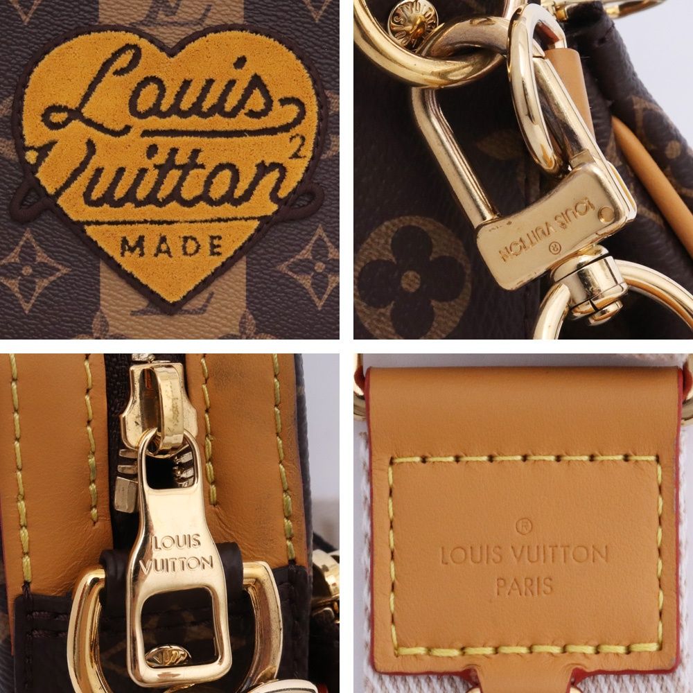 LOUIS VUITTON × NIGO モノグラムトリオメッセンジャー ショルダー