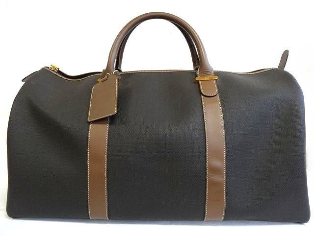 ダンヒル ボストンバッグ ◇ ヴィンテージ オールド ブラウン