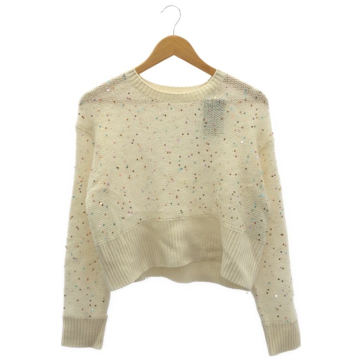 IENA (イエナ)AUREA スパンコール プルオーバーホワイトFREE - メルカリ