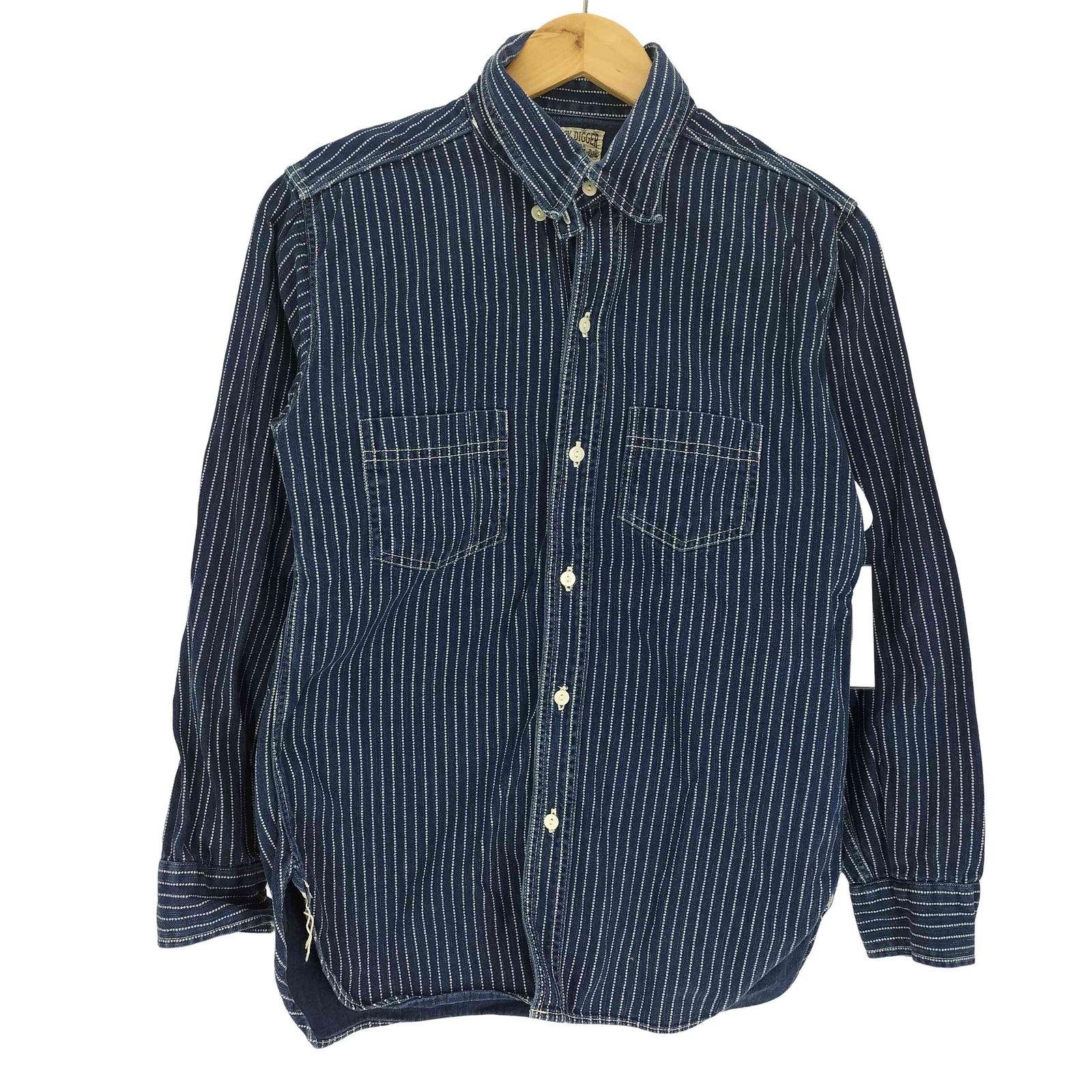 ウエアハウス WAREHOUSE ウォバッシュストライプ DUCK DIGGER デニム