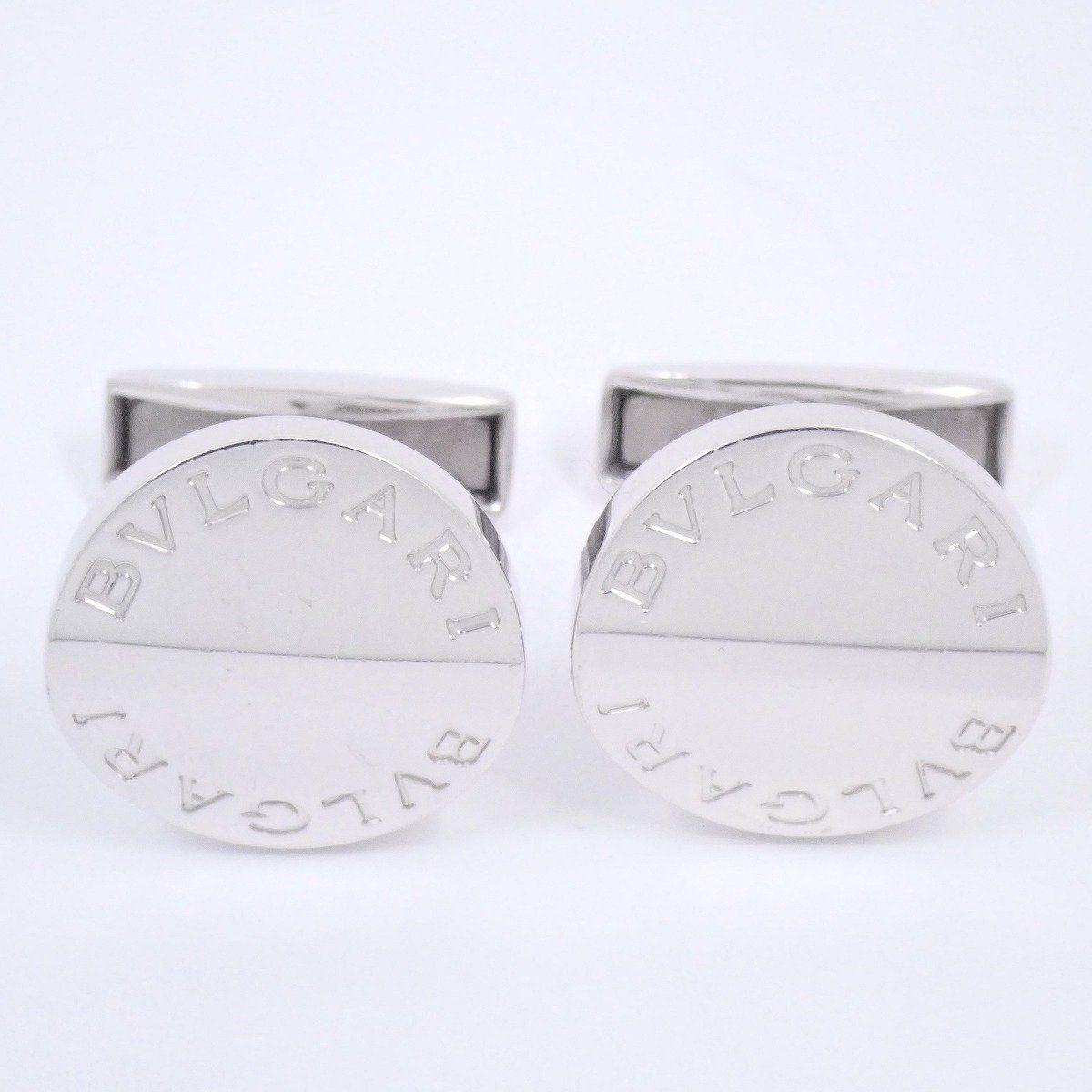BVLGARI ブルガリ ラウンド カフス カフリンクス シルバー925【いおき