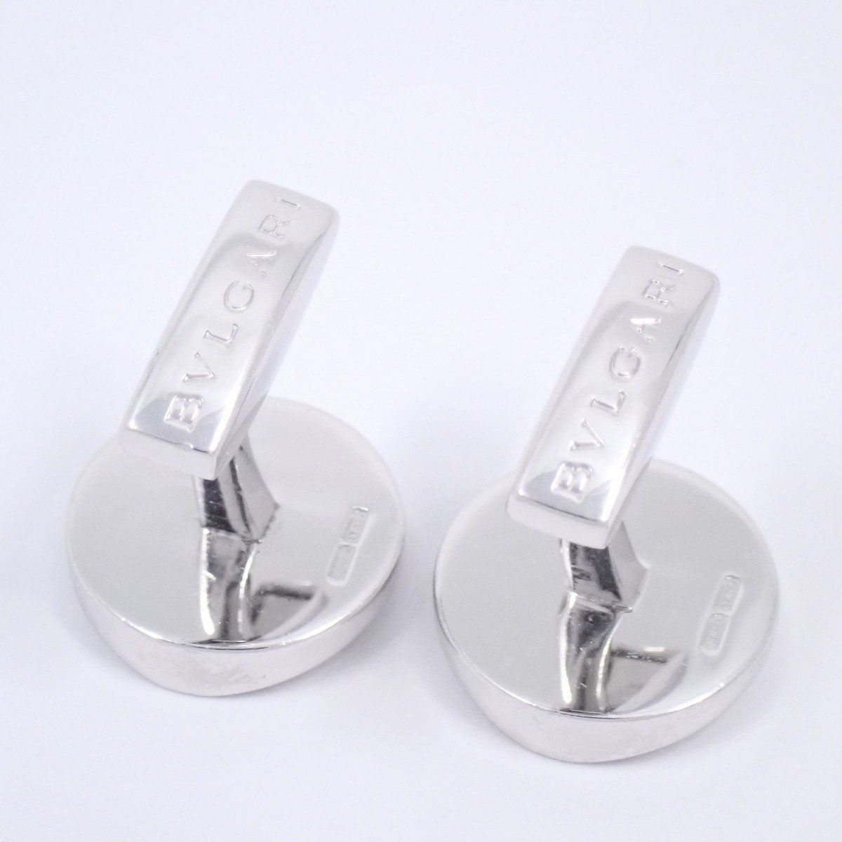 BVLGARI ブルガリ ラウンド カフス カフリンクス シルバー925【いおき