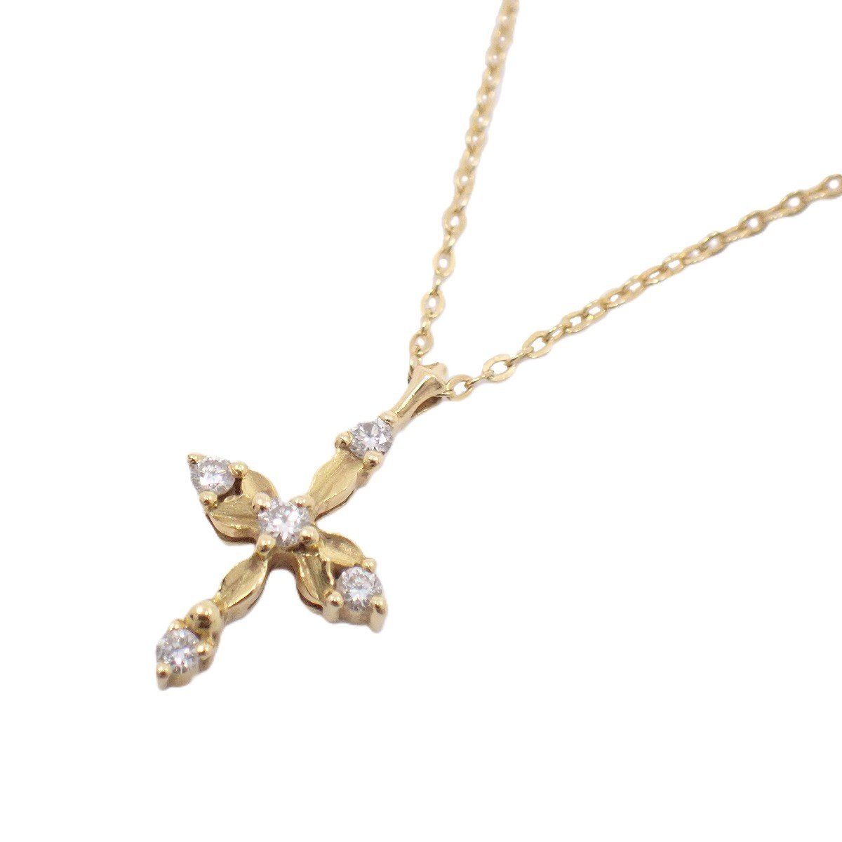 【ahkah blanc】K18YG アーカーブラン ミュゼクロス ネックレス ahkah blanc】K18YG アーカーブラン ミュゼクロス ネックレス AHKAH