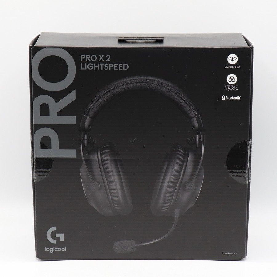 美品】Logicool G PRO X 2 LIGHTSPEED G-PHS-005WLBKd ブラック