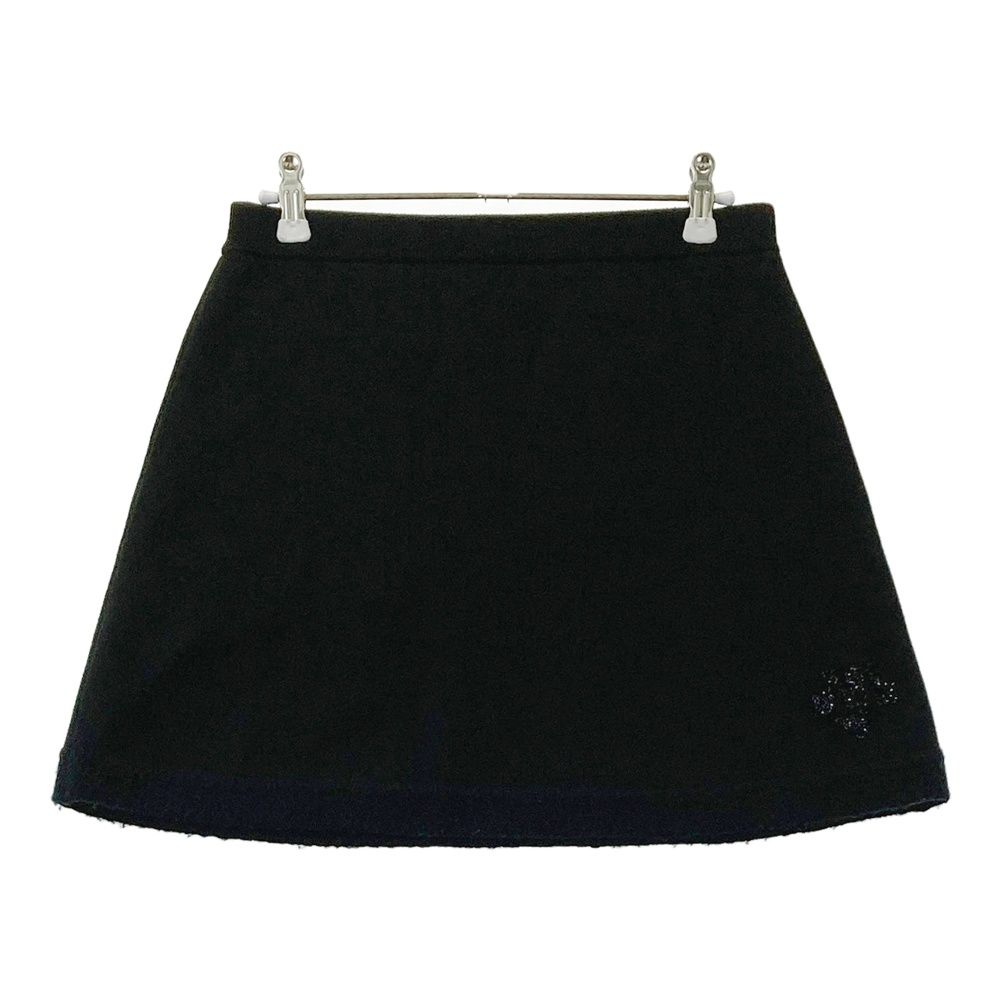 サイズ：M DESCENTE GOLF デサントゴルフ ストーン付き ニットスカート