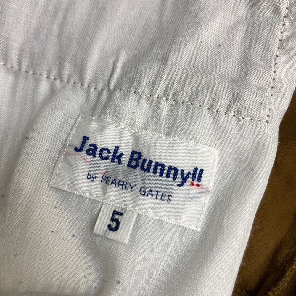 サイズ：5 JACK BUNNY ジャックバニー ストレッチパンツ ブラウン系