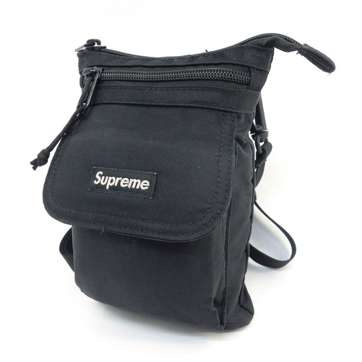 Supreme シュプリーム 19AW Shoulder bag ショルダーバッグ ブラック ※中古