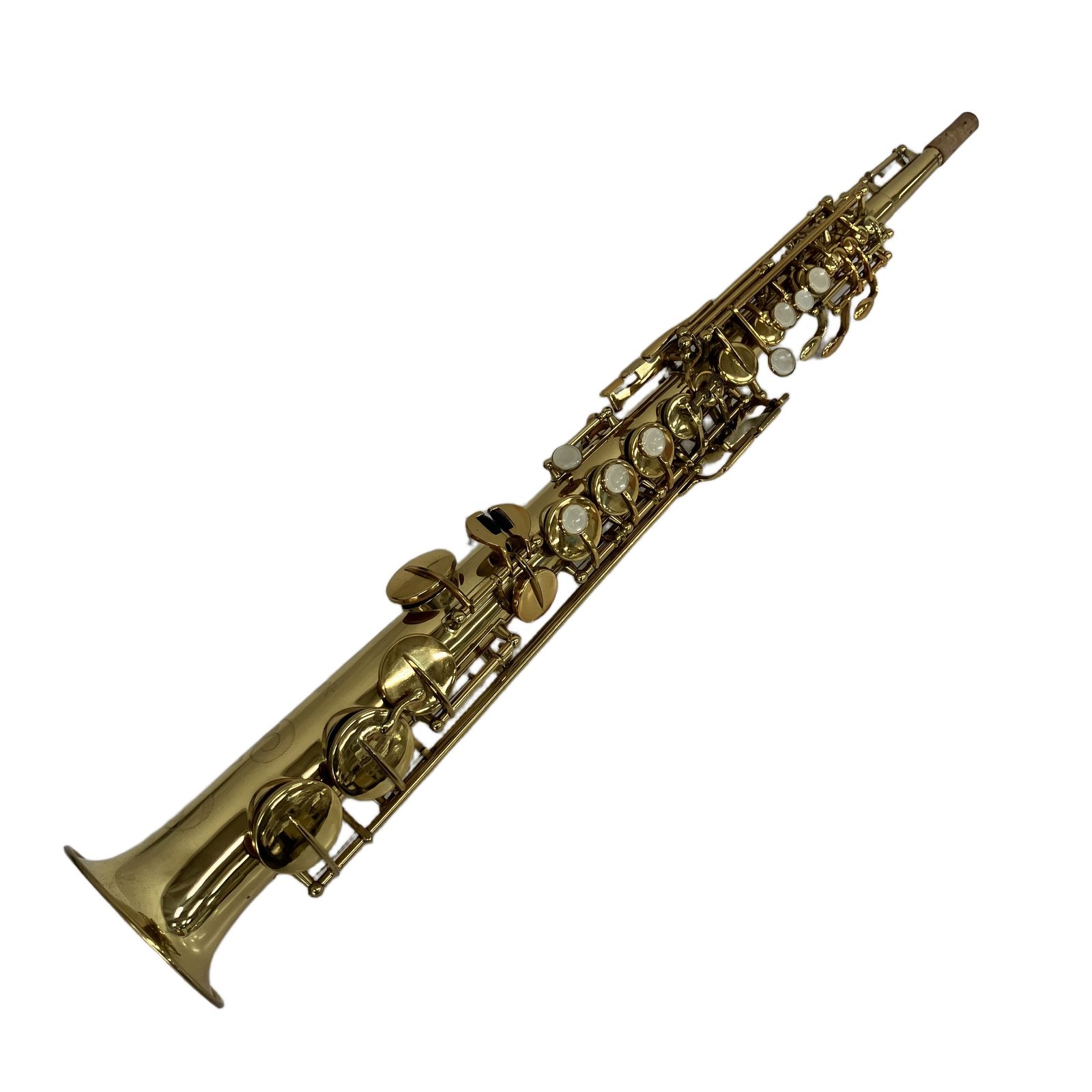 ソプラノサックス Splendor 本体 SPLENDOR スプレンダー ソプラノサックス 木管楽器 ケース付き 中古