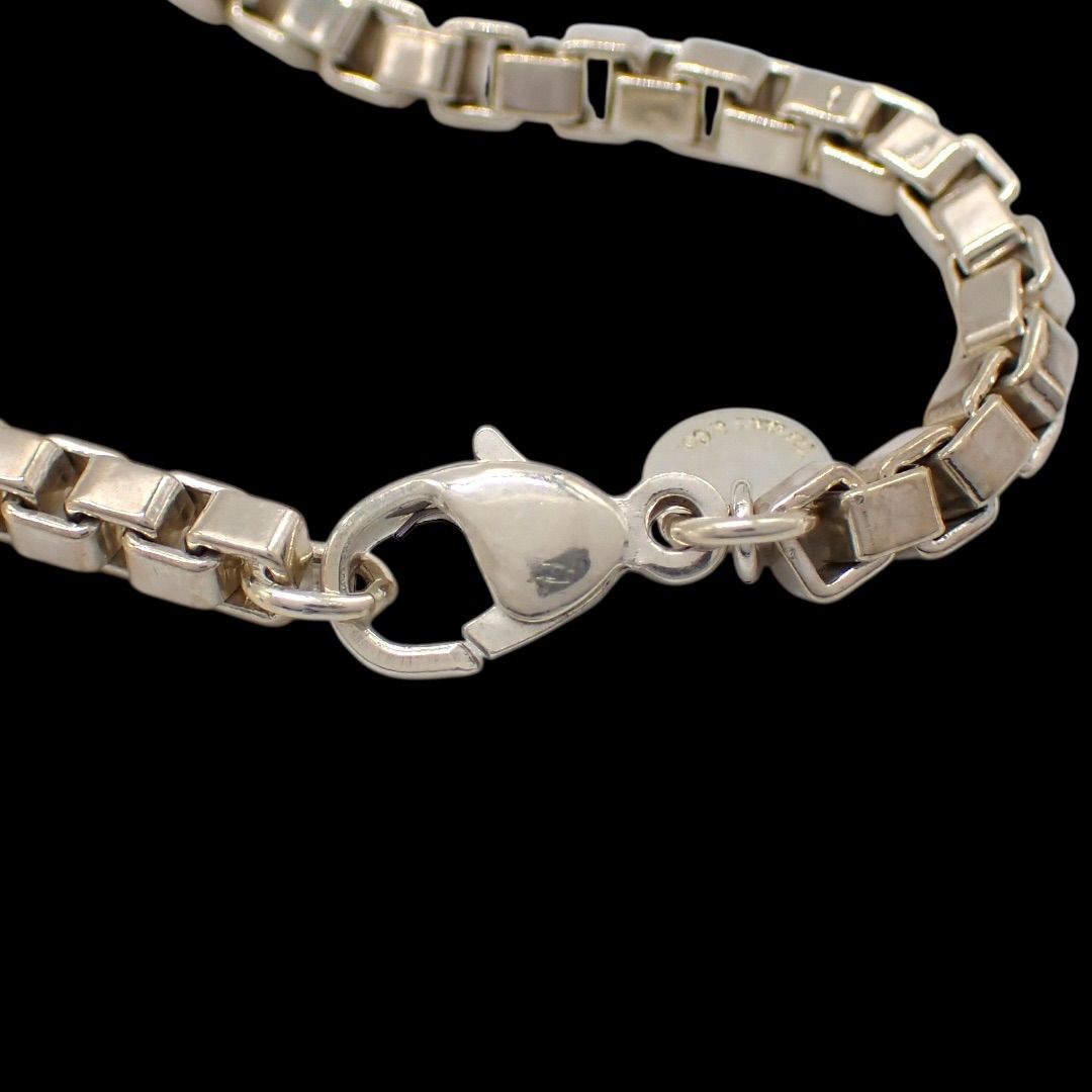 TIFFANY ティファニー 18㎝ ベネチアン ブレスレット 925 シルバー