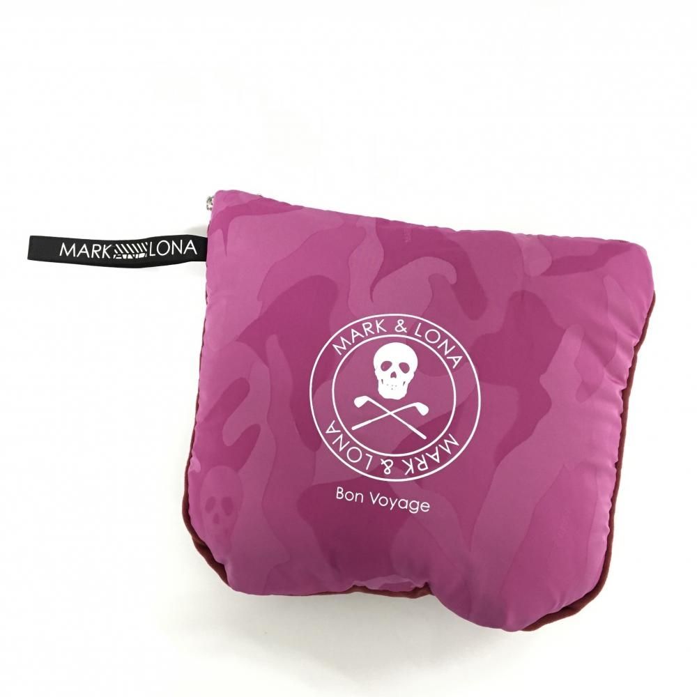 マークアンドロナ　カモフラージュデザインアウター　レディース　ゴルフ　冬　ダウン マークアンドロナ ダウンジャケット レディース マークアンドロナ