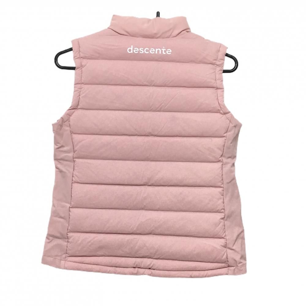 超美品】デサントゴルフ ダウンベスト ピンク 軽量 中田英寿