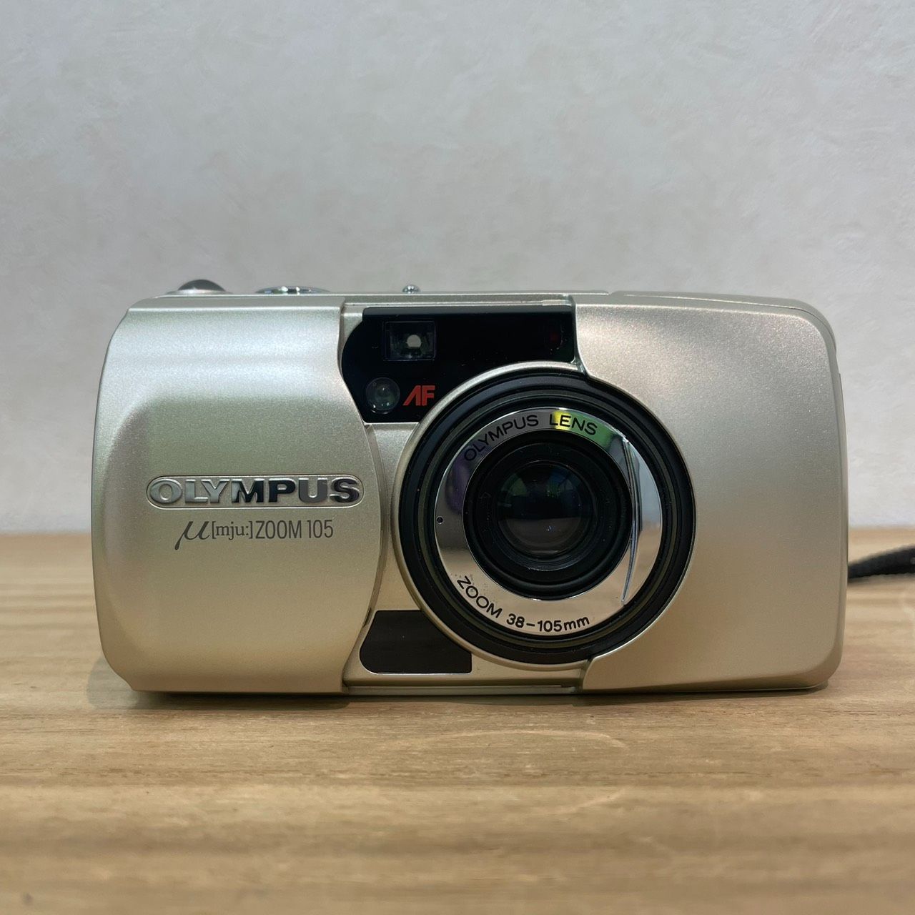 成】OLYMPUS μ ZOOM105 オリンパス ミュー フィルムカメラ 動作未確認
