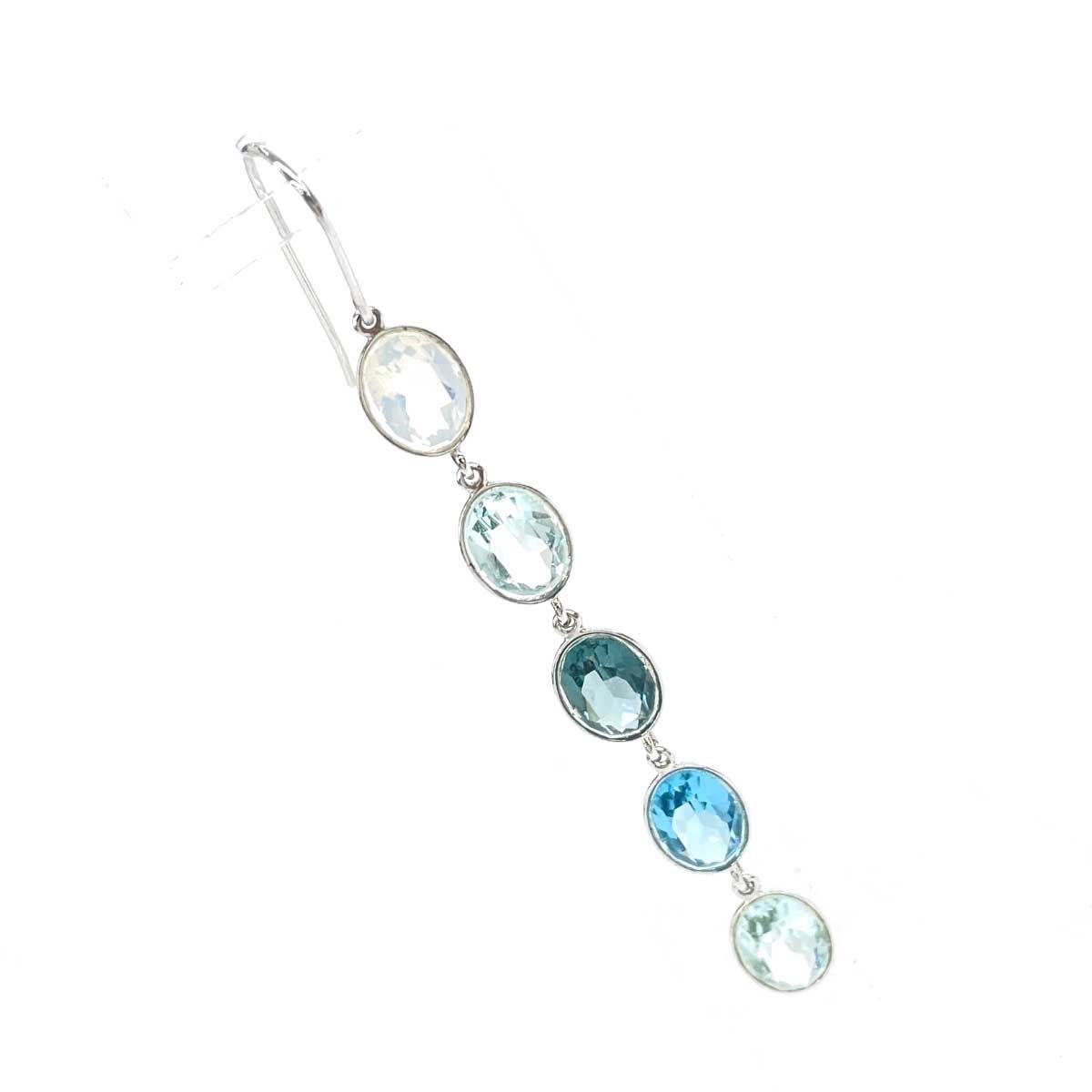 SWAROVSKI スワロフスキー フックピアス 5連/カラーストーン/ 1119289 