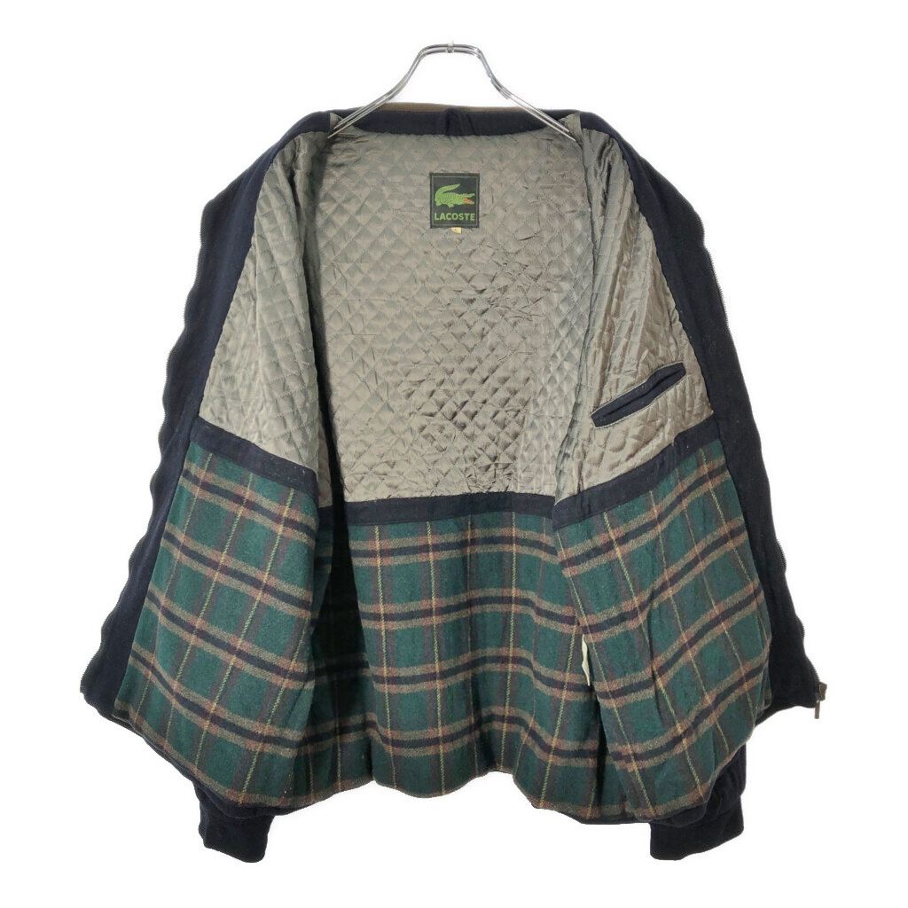 90年代 スペイン製 LACOSTE ラコステ ウール スイングトップ ネイビー