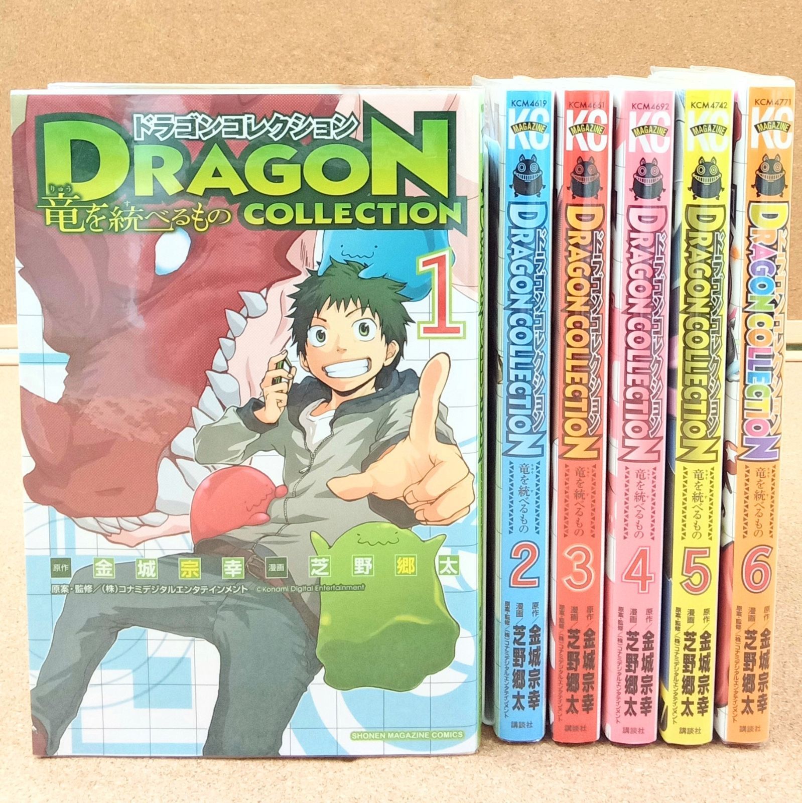 完結】「ドラゴンコレクション 竜を統べるもの 1~6巻(全巻セット