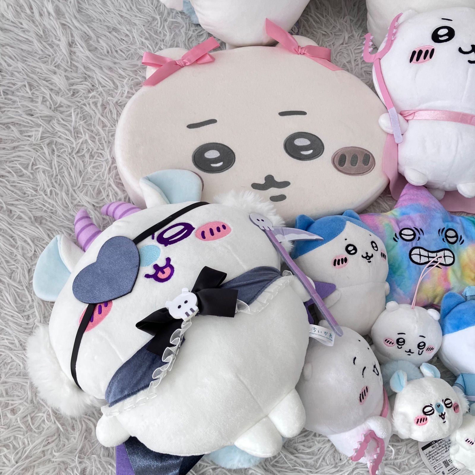 ちいかわ モモンガ ぬいぐるみ まとめ売り14点 ちいかわ ぬいぐるみ 大量まとめ売り 14点セット モモンガ ハチワレ