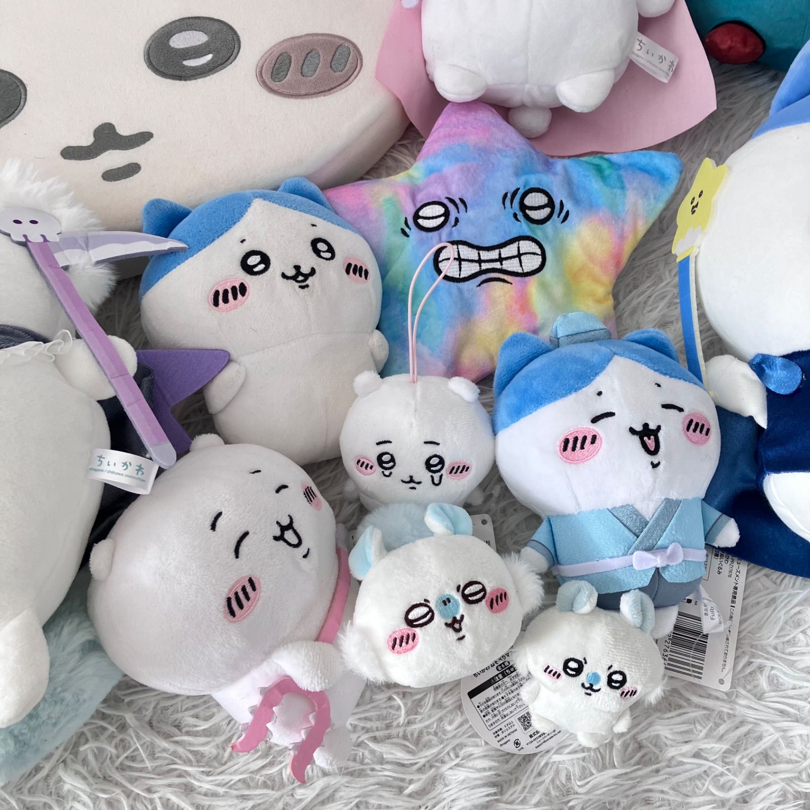 ちいかわ ぬいぐるみ 大量まとめ売り 14点セット モモンガ ハチワレ