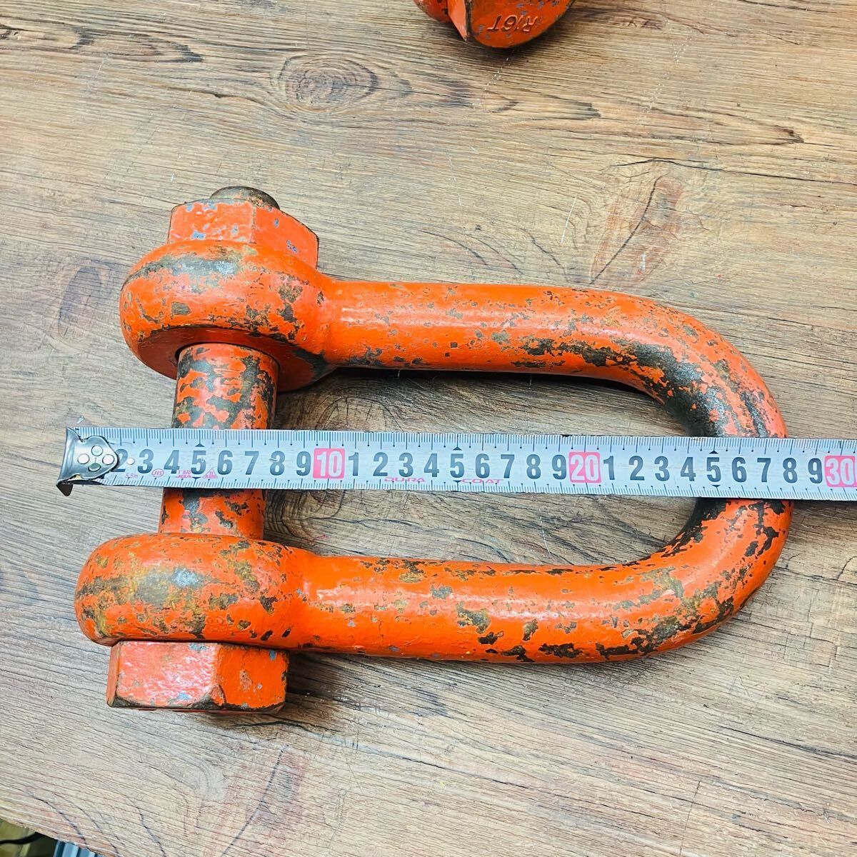 関西工業 KANSAI 16t 強力長シャックル 2個セット! 【中古】 【蓮田店 