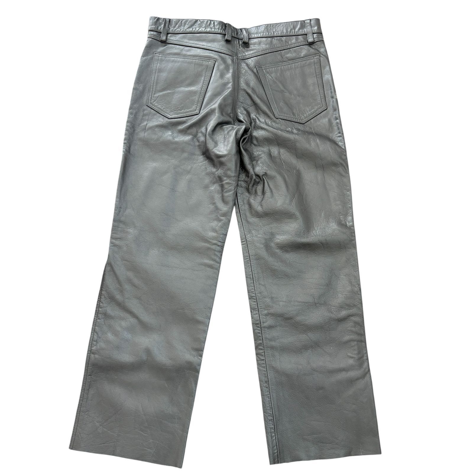 HORN WORKS ホーンワークス】 レザーパンツ ライダー バイカー 革パン