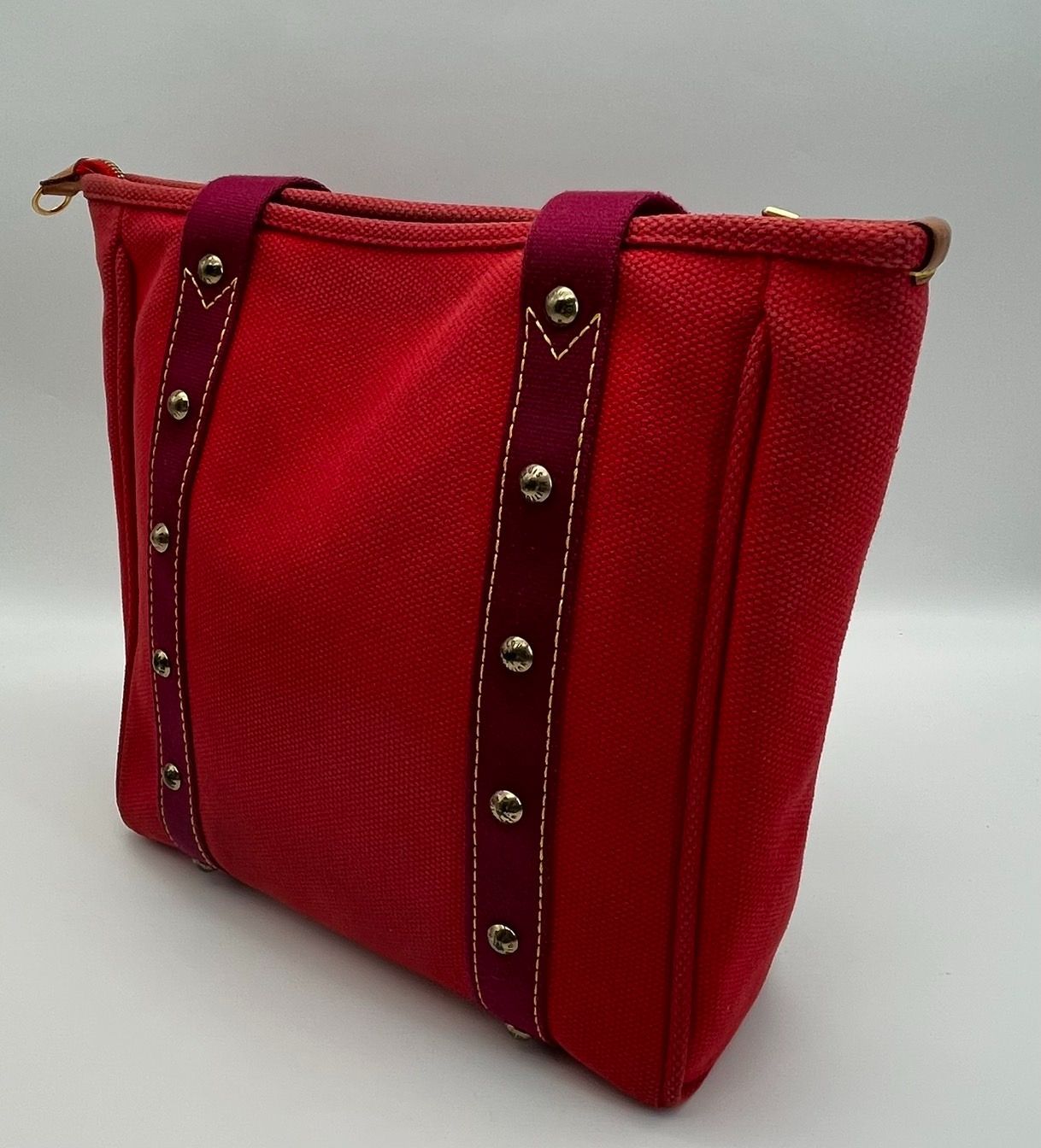 美品】ルイヴィトン アンティグア カバ MM ハンドバッグ レザー