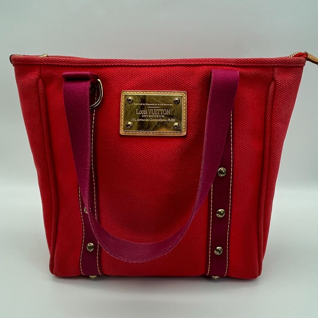 美品】ルイヴィトン アンティグア カバ MM ハンドバッグ レザー