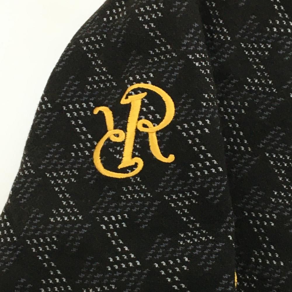 新品　タグ付き　レザレクション　総柄　ニット レザレクション セーター 黒×白 総柄 ニット レディース M ゴルフ