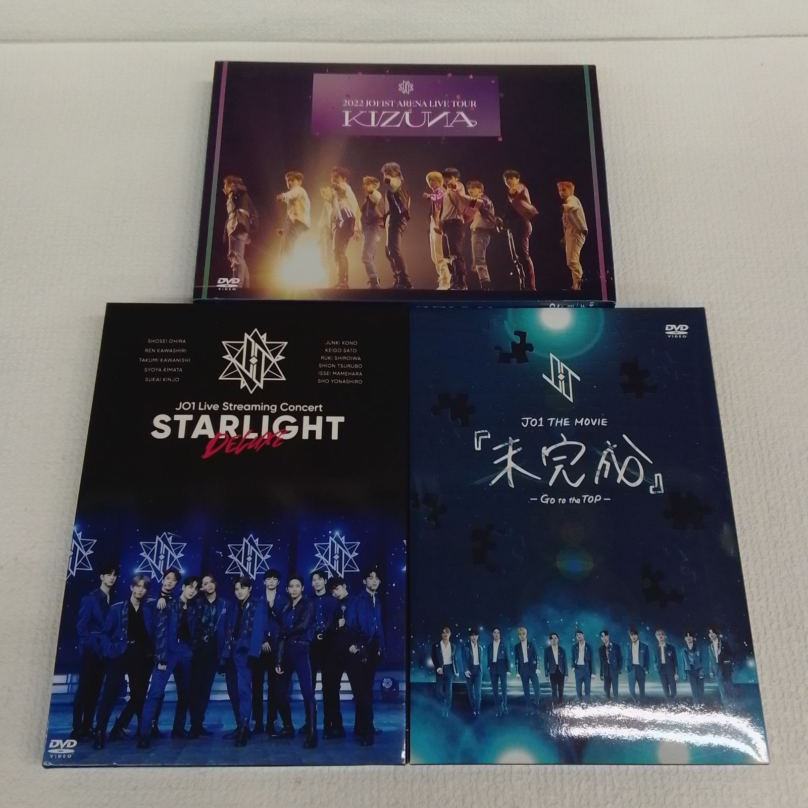 jo1 DVD Blu-ray CD まとめ売り ☆【JO1・DVD 3点まとめ売り】JO1 Live Streaming Concert STARLIGHT