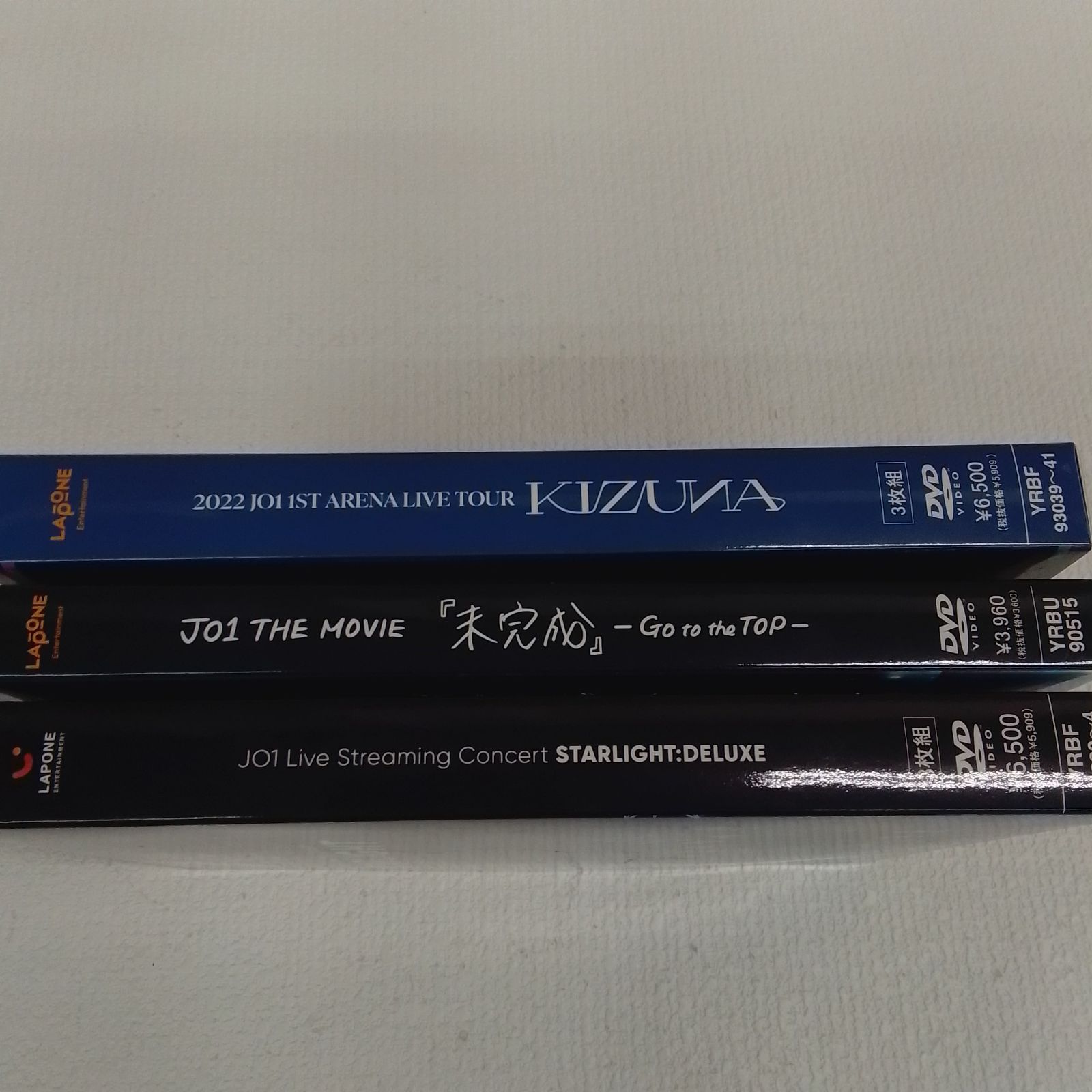 ☆【JO1・DVD 3点まとめ売り】JO1 Live Streaming Concert STARLIGHT