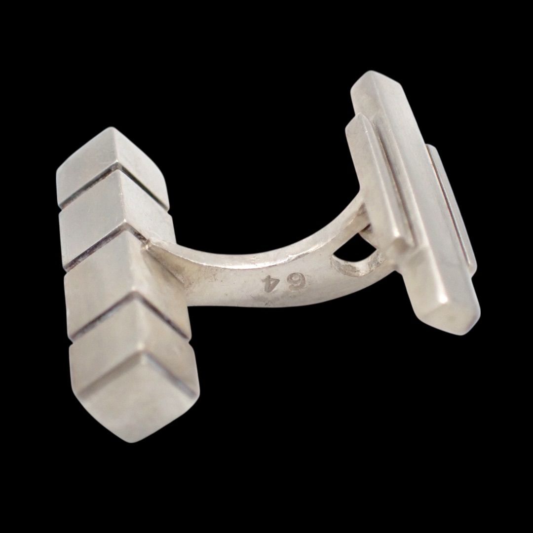 Georg Jensen ジョージジェンセン 64 カフス カフリンクス 925