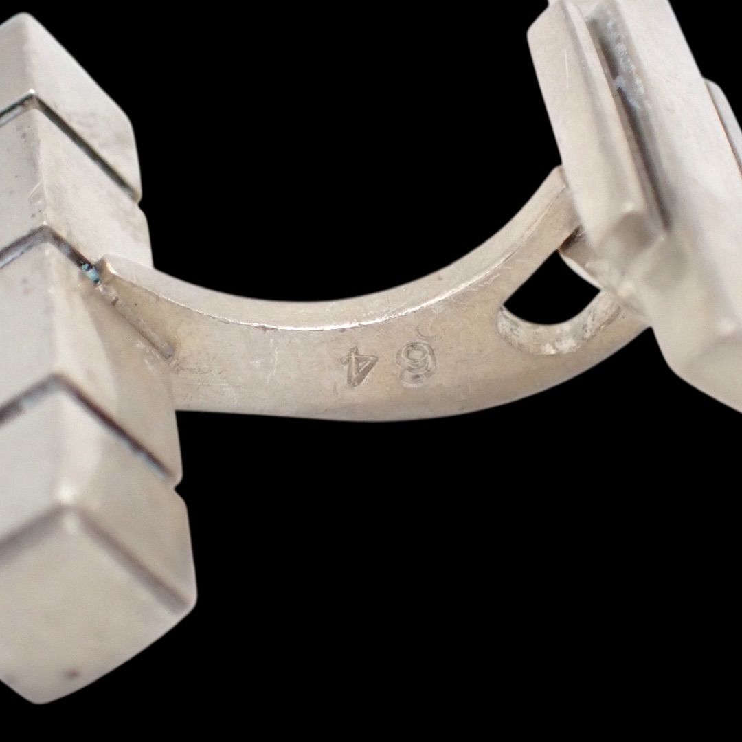Georg Jensen ジョージジェンセン 64 カフス カフリンクス 925