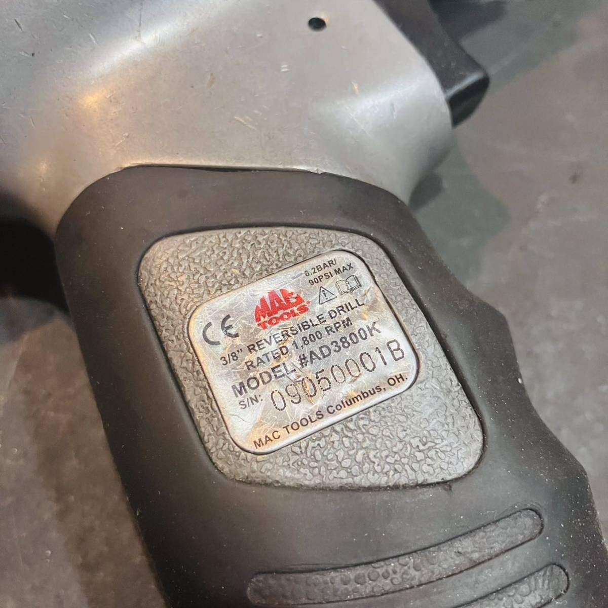 マックツール 3|8キーレスチャックリバーシブル