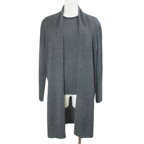 23区　美品ウールバイカラーカーディガンアンサンブル 楽天市場】【SALE／30%OFF】バイカラーアンサンブルニット23AW NATURAL