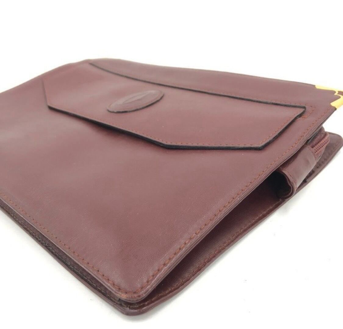 Cartier】カルティエ マストライン セカンドバッグ クラッチバッグ