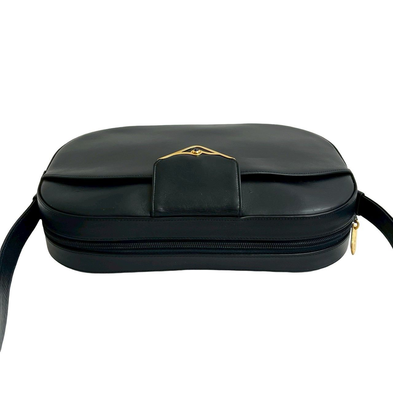 極 美品 CARTIER カルティエ ヴィンテージ サファイアライン カーフ