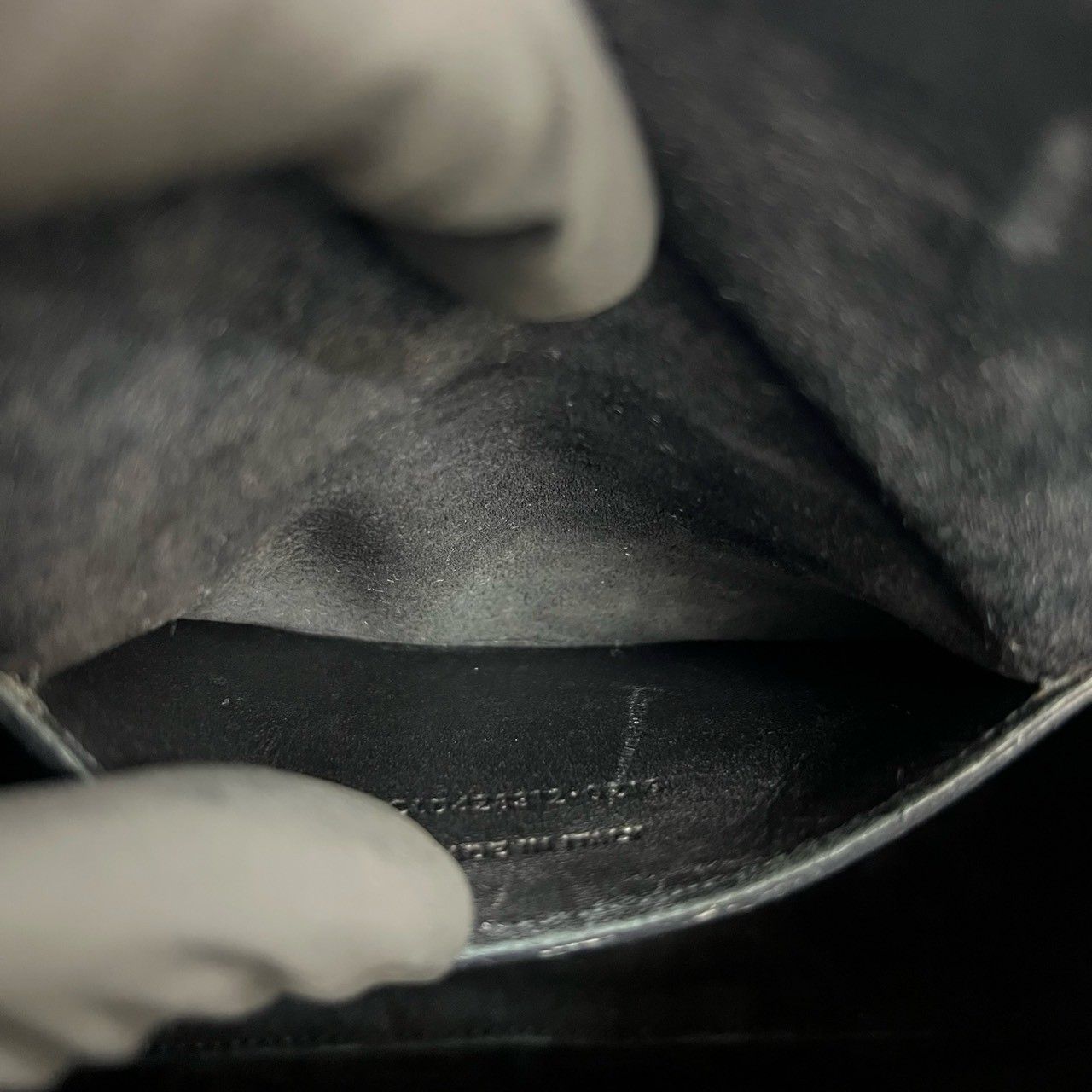 極 美品 袋付き SAINT LAURENT PARIS サンローランパリ レザー 本革