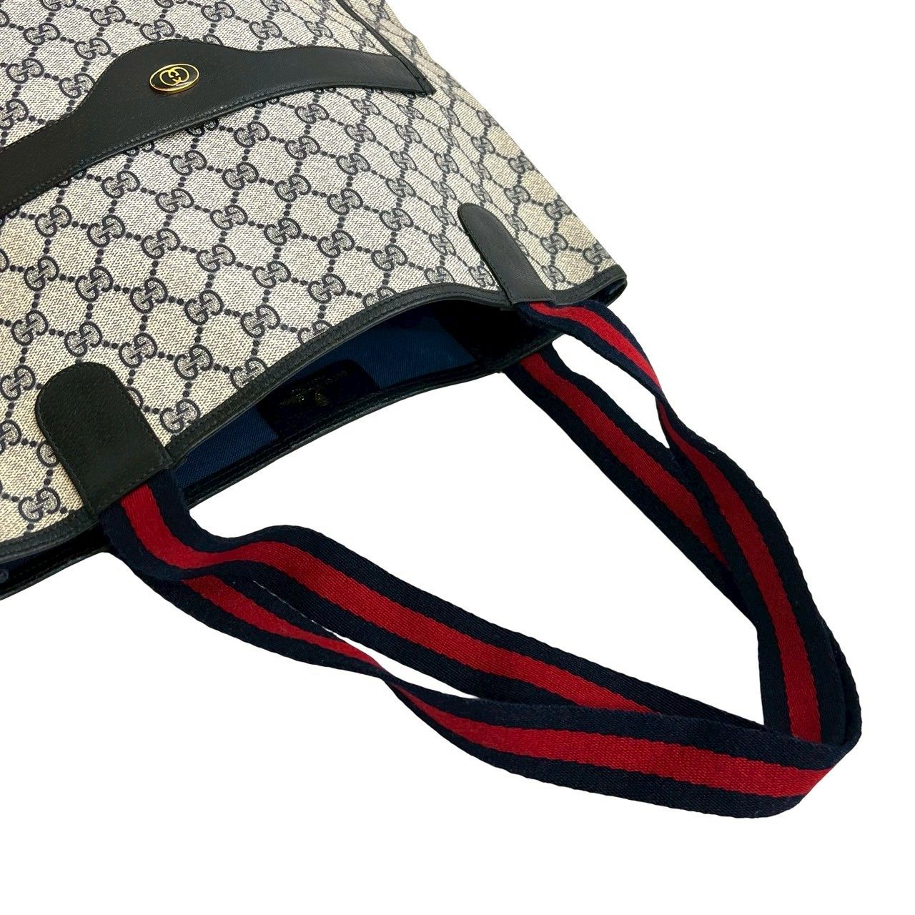 極 美品 GUCCI グッチ オールドグッチ ヴィンテージ シェリーライン GG