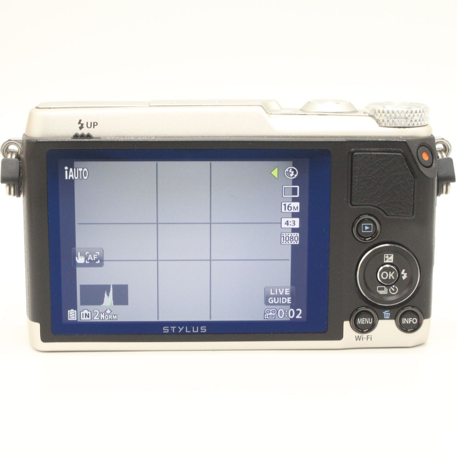 嬉しい元箱・説明書付き！□極上品□ OLYMPUS STYLUS SH-3 シルバー