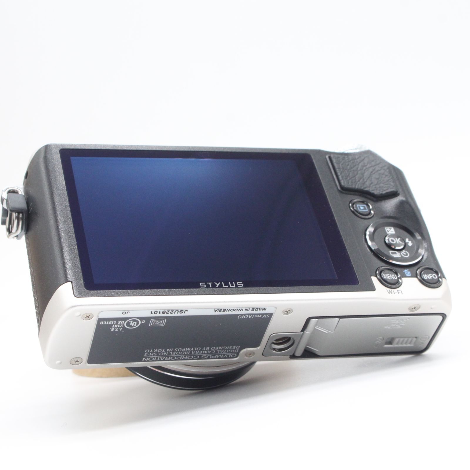 嬉しい元箱・説明書付き！□極上品□ OLYMPUS STYLUS SH-3 シルバー