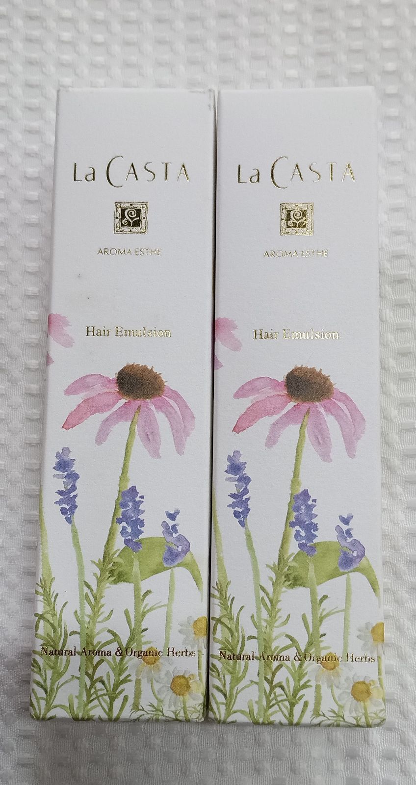 未使用 La CASTA(ラ・カスタ) アロマエステ ヘアエマルジョン 80ml 2本