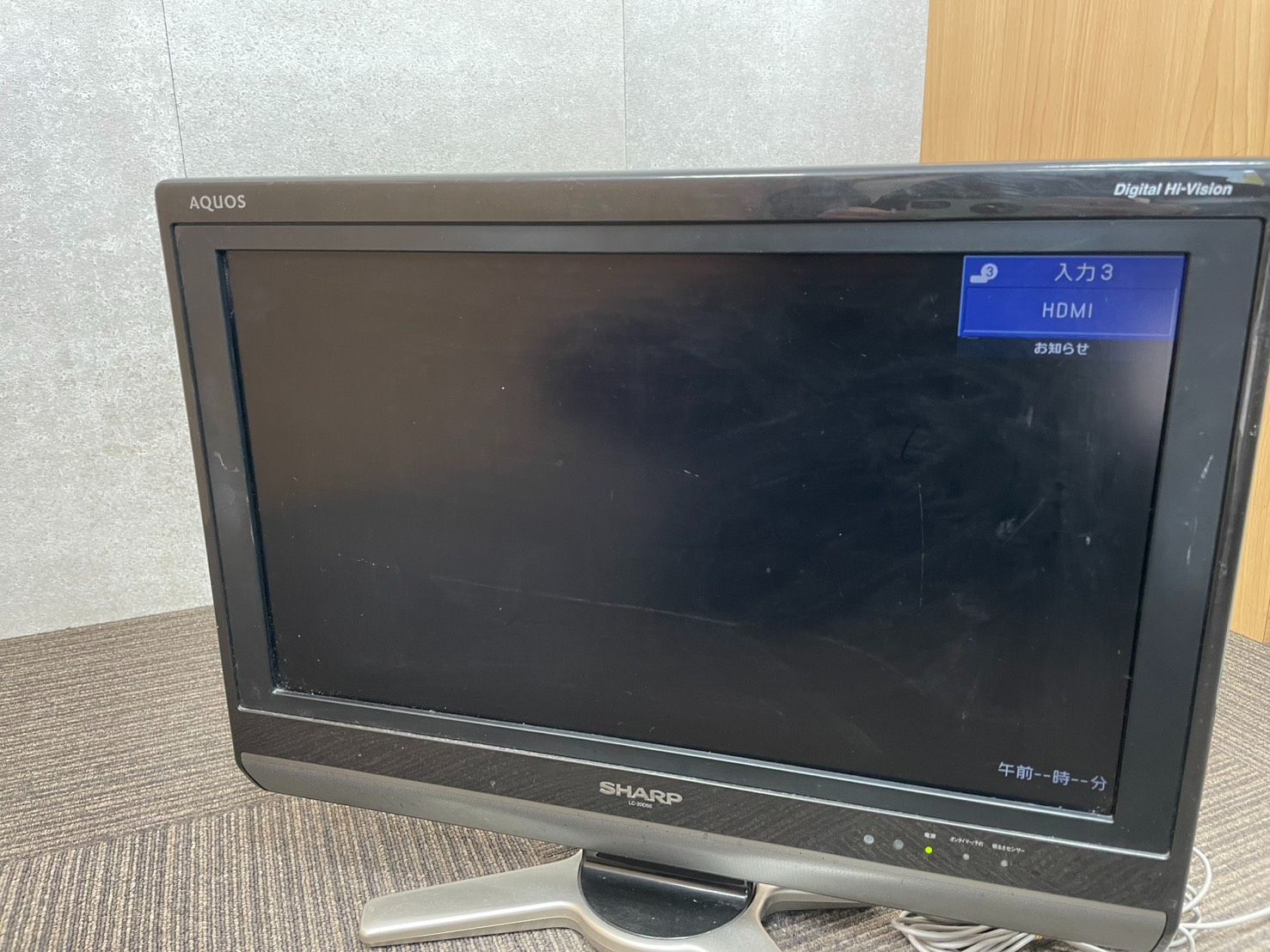 【美品】 SHARP 20型液晶テレビ AQUOS LC-20D50 AQUOS LC-20D50 [20インチ]の製品画像 - 価格.com