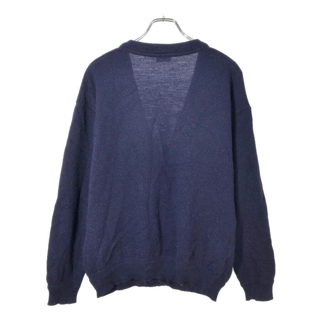 80年代 フランス製 LACOSTE ラコステ ウールニットカーディガン