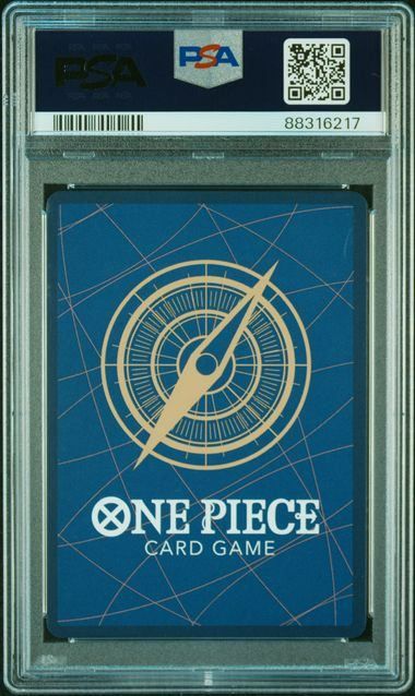 PSA10】[エラー版]モンキー・D・ルフィ(SR){黄}〈OP07-109