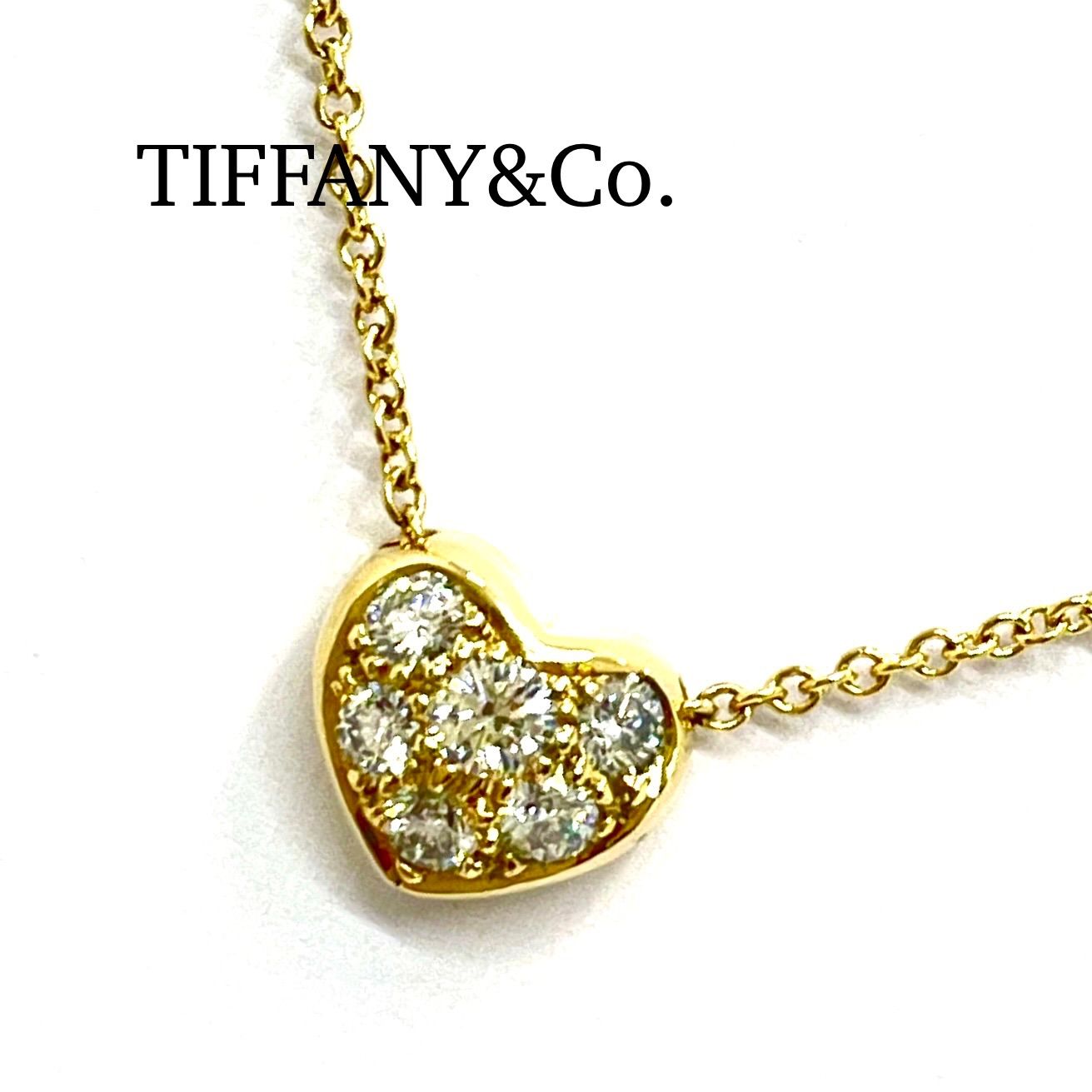 ティファニー ハート ネックレス ダイヤ TIFFANY Co ティファニー