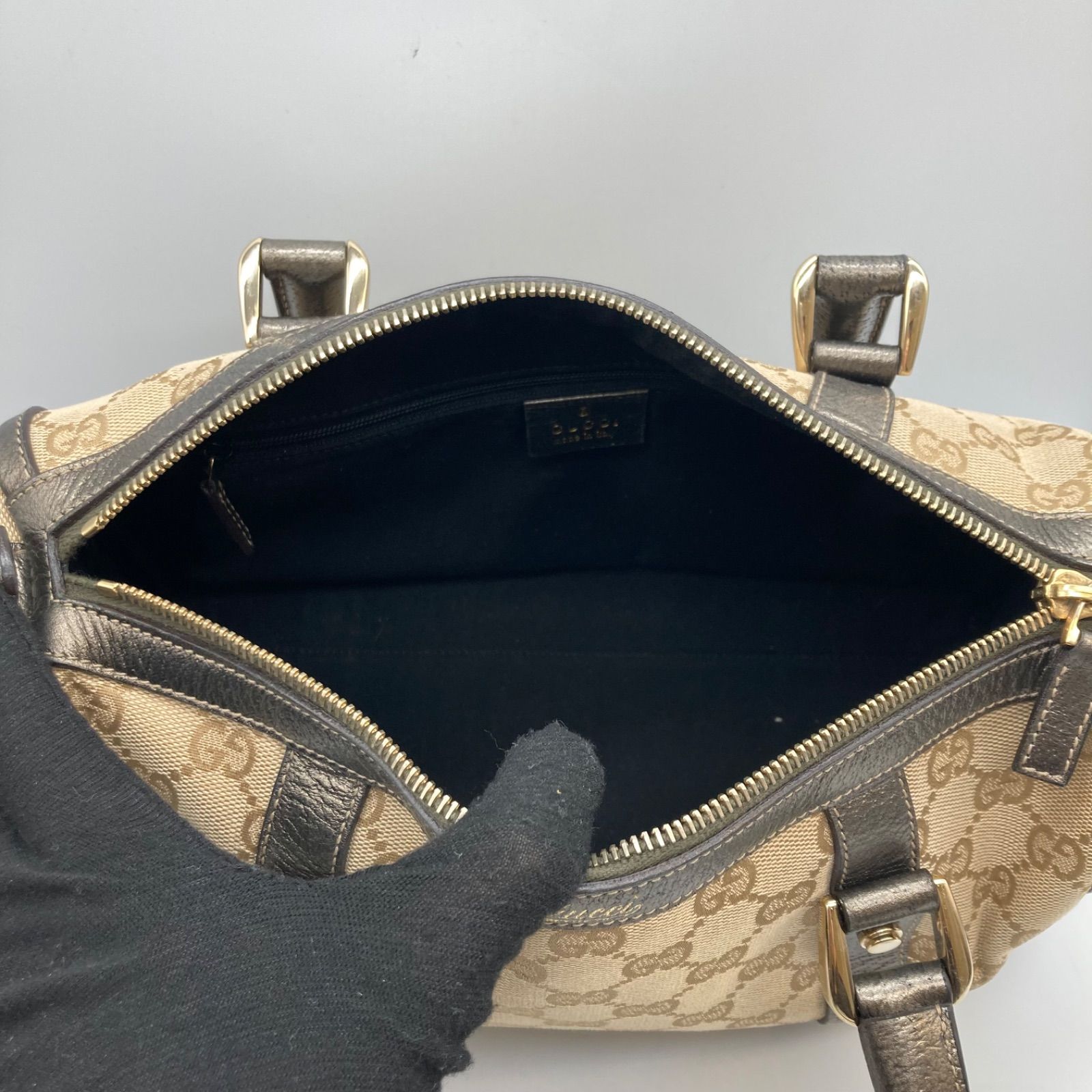 ◇ GUCCI グッチ ミニ ボストンバッグ アビー 130942 1781 GG