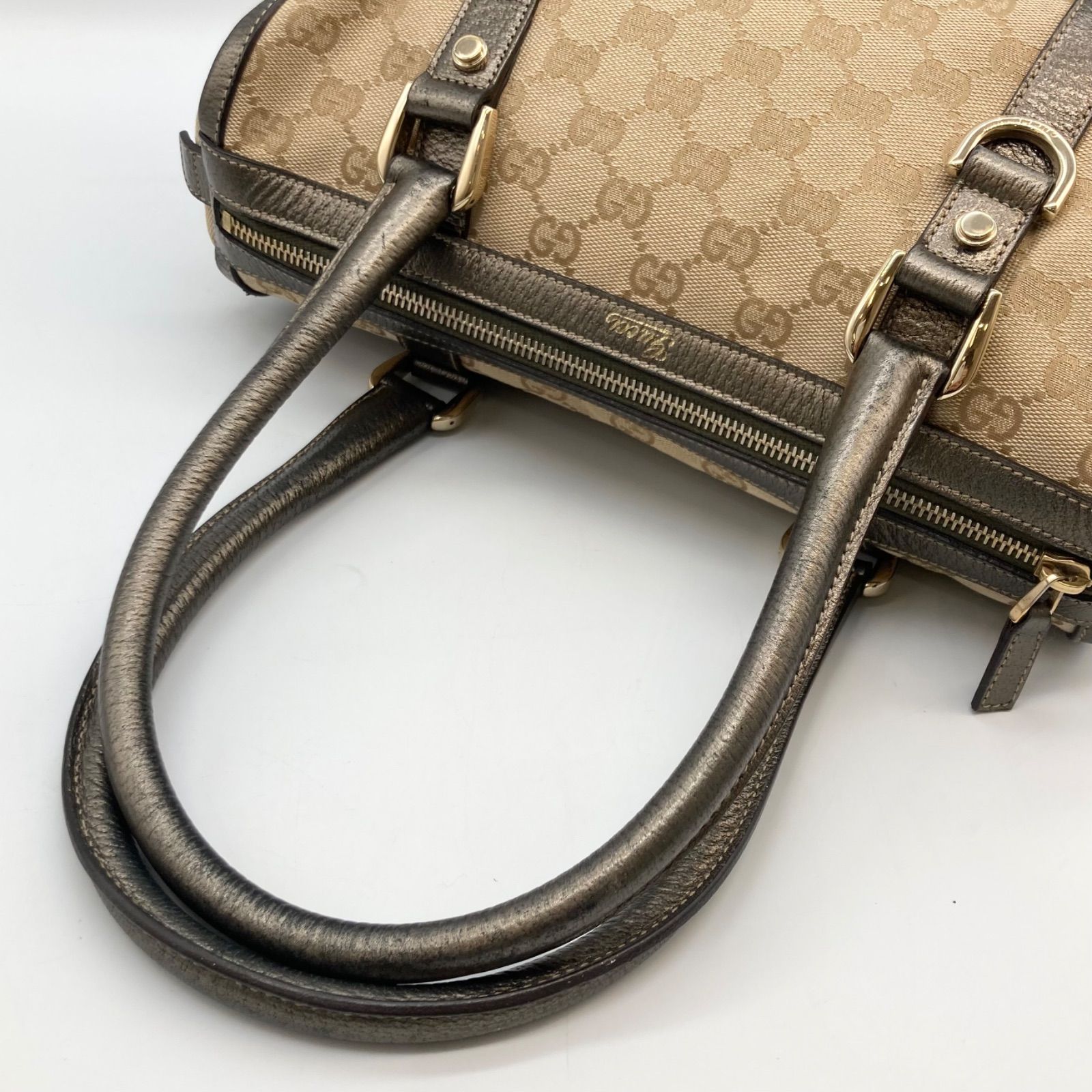 ◇ GUCCI グッチ ミニ ボストンバッグ アビー 130942 1781 GG