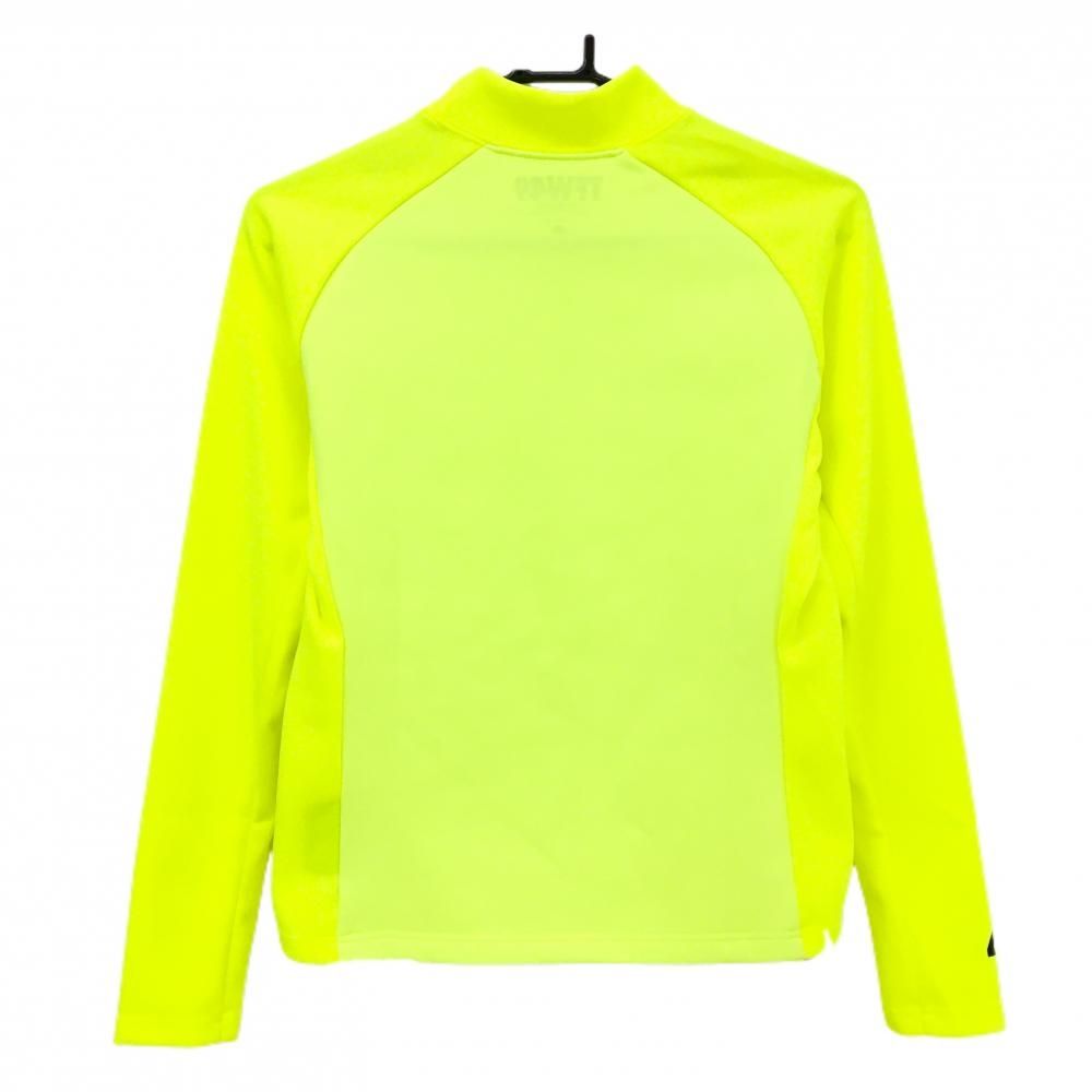 未使用品】TFW49 長袖ハイネックシャツ 蛍光イエロー 裏微起毛 DRI-FIT