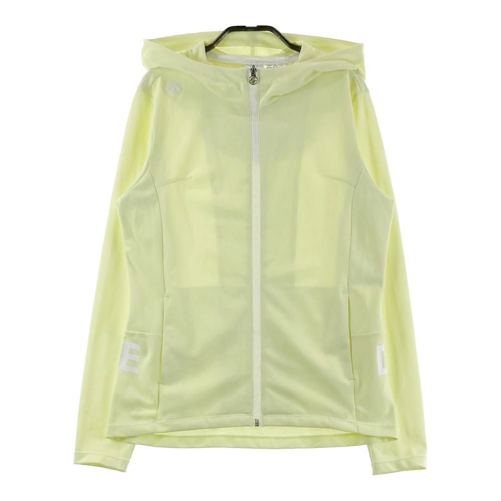 サイズ：M DESCENTE GOLF デサントゴルフ ジップパーカー グリーン系