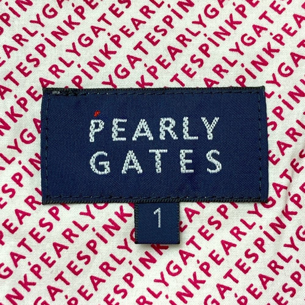 サイズ：1 PEARLY GATES パーリーゲイツ スカート ロゴ柄 パープル系